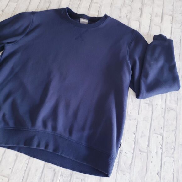 Navy Eddie Bauer Pullover Sweatshirt - Picture 3 of 5